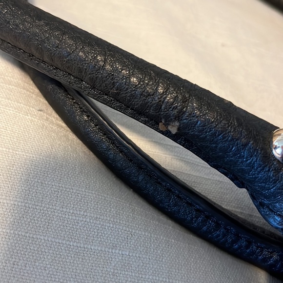 Anne Klein Hand bag/ shoulder bag Zebra print black and beige - Picture 7 of 7